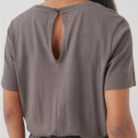 🆕 NWT Organic Fair Trade Relaxed Slub House Jumpsuit - Picture 3 of 5